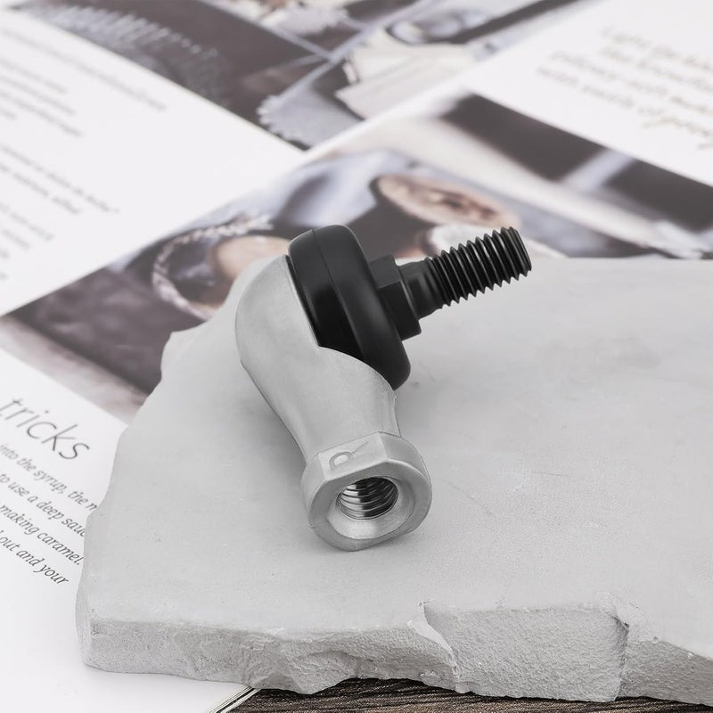 SING F LTD 4Pcs M8x1.25 Right Hand Thread Ball Joint Angle Joint Joint Bearing Ball Joint Steel Galvanized Male Rod End Bearing Ball Joint - Image 5